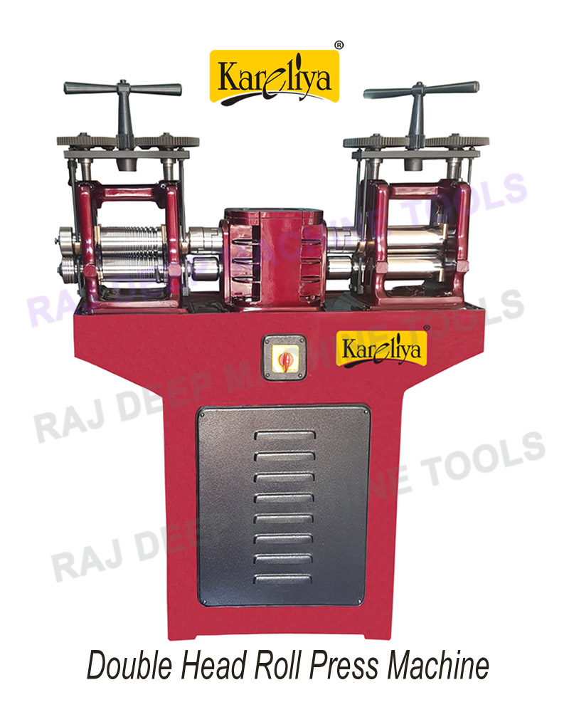 Double Head Roll Press Electric Machine Manufacturer Suppliers Exporters