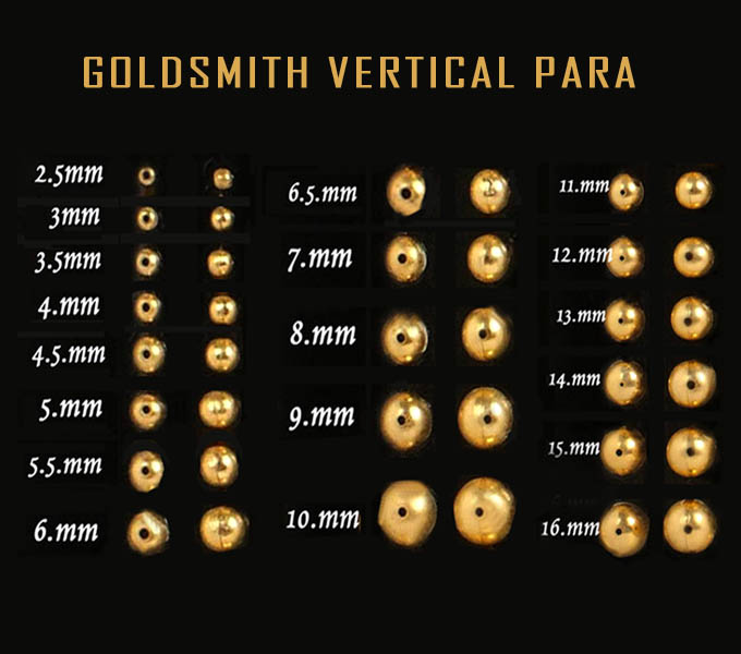 Vertical Gold Para